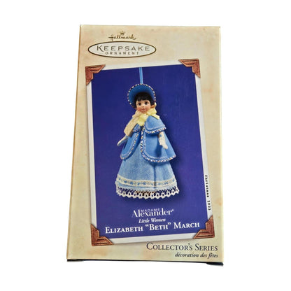 2003 Elizabeth “Beth” March Hallmark Ornament (Madame Alexander Little Women) QX8187 Image2