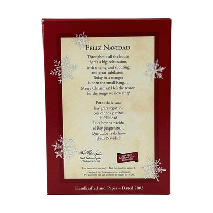 2003 Feliz Navidad Hallmark Ornament (Feliz Navidad) QXG8689 Image4