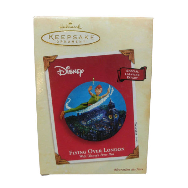 2003 Flying Over London Hallmark Ornament (Peter Pan) QXD5137