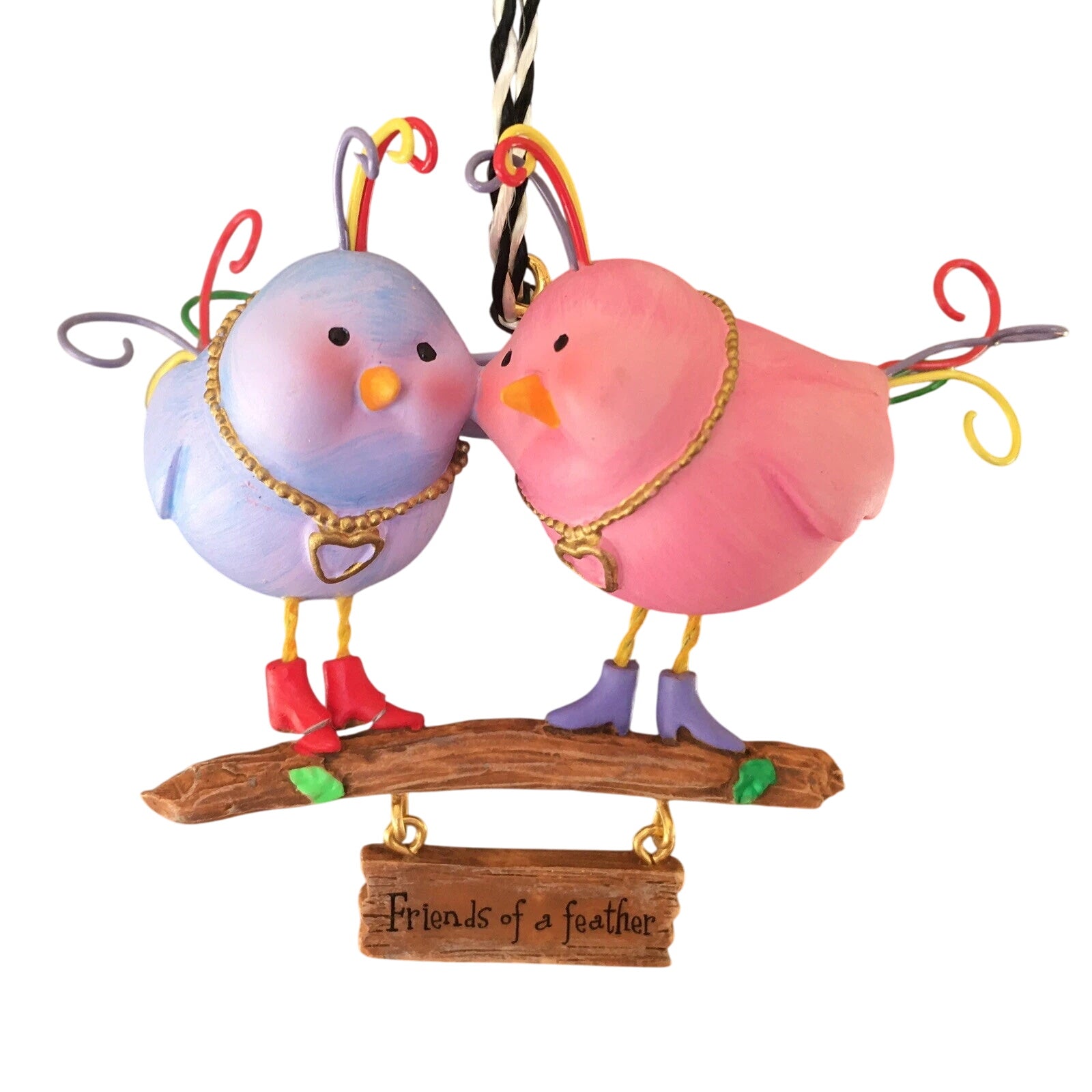 2003 Friends of a Feather Hallmark Ornament (Tweedle Dee Tweet Collection) QEO8517