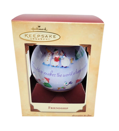 2003 Friendship Hallmark Ornament (Ball) QXG8879