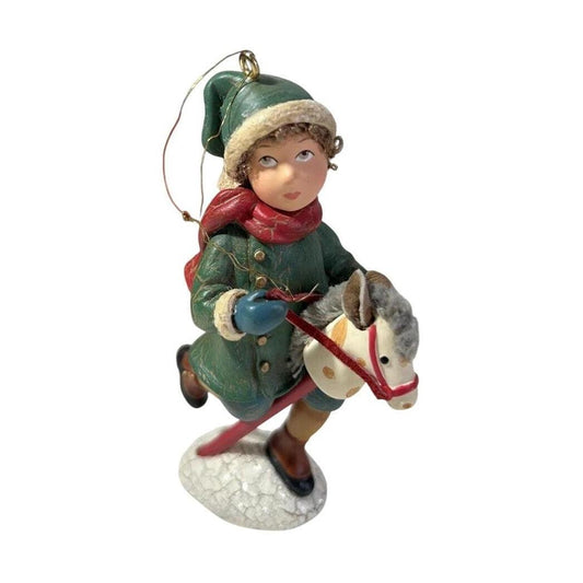 2003 Giddy-Up, Christmas! Hallmark Ornament (A Visit From Santa) QP1437 Image1