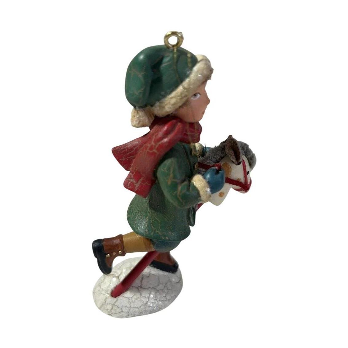 2003 Giddy-Up, Christmas! Hallmark Ornament (A Visit From Santa) QP1437 Image4