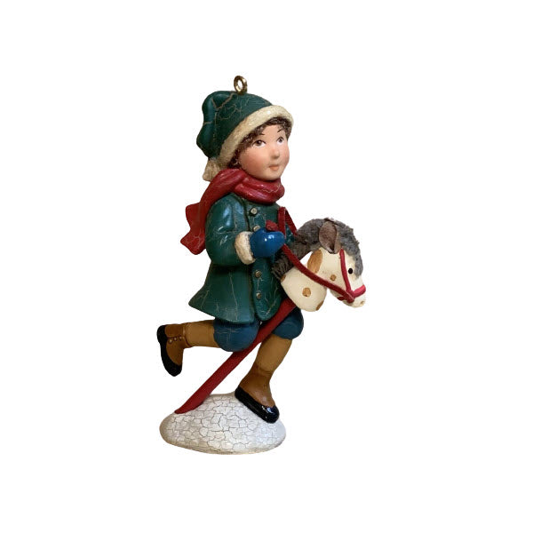 2003 Giddy-Up, Christmas! Hallmark Ornament (A Visit From Santa) QP1437