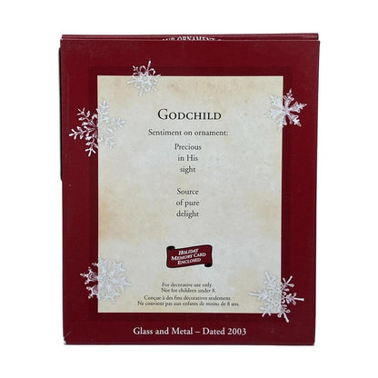 2003 Godchild Hallmark Ornament (Godchild) QXG8939 Image4
