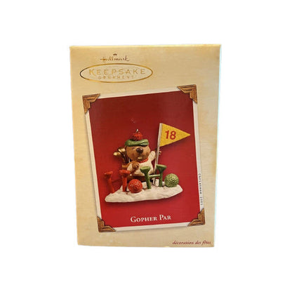 2003 Gopher Par Hallmark Ornament (Golf) QXG8587