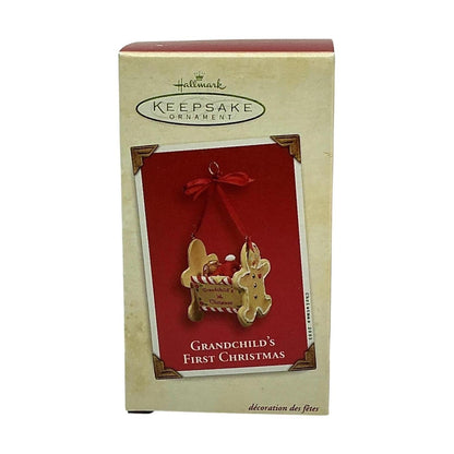 2003 GrandChild's First Christmas Hallmark Ornament (Baby's First Christmas) QXG2437 Image2