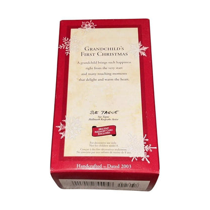2003 GrandChild's First Christmas Hallmark Ornament (Baby's First Christmas) QXG2437 Image6