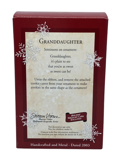 2003 GrandDaughter Hallmark Ornament (GrandDaughter) QXG8907 Image6