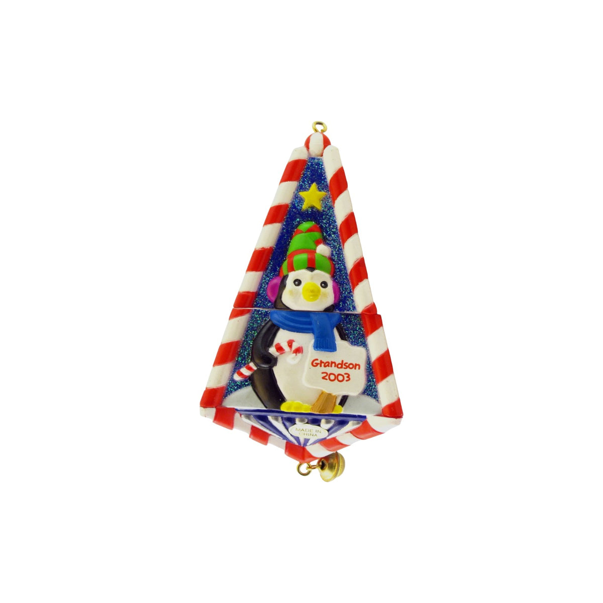 2003 Grandson – Dated 2003 (Family) Carlton Cards Heirloom Ornament CXOR-031P Image4
