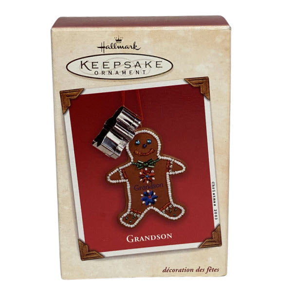 2003 GrandSon Hallmark Ornament (GrandSon) QXG8909