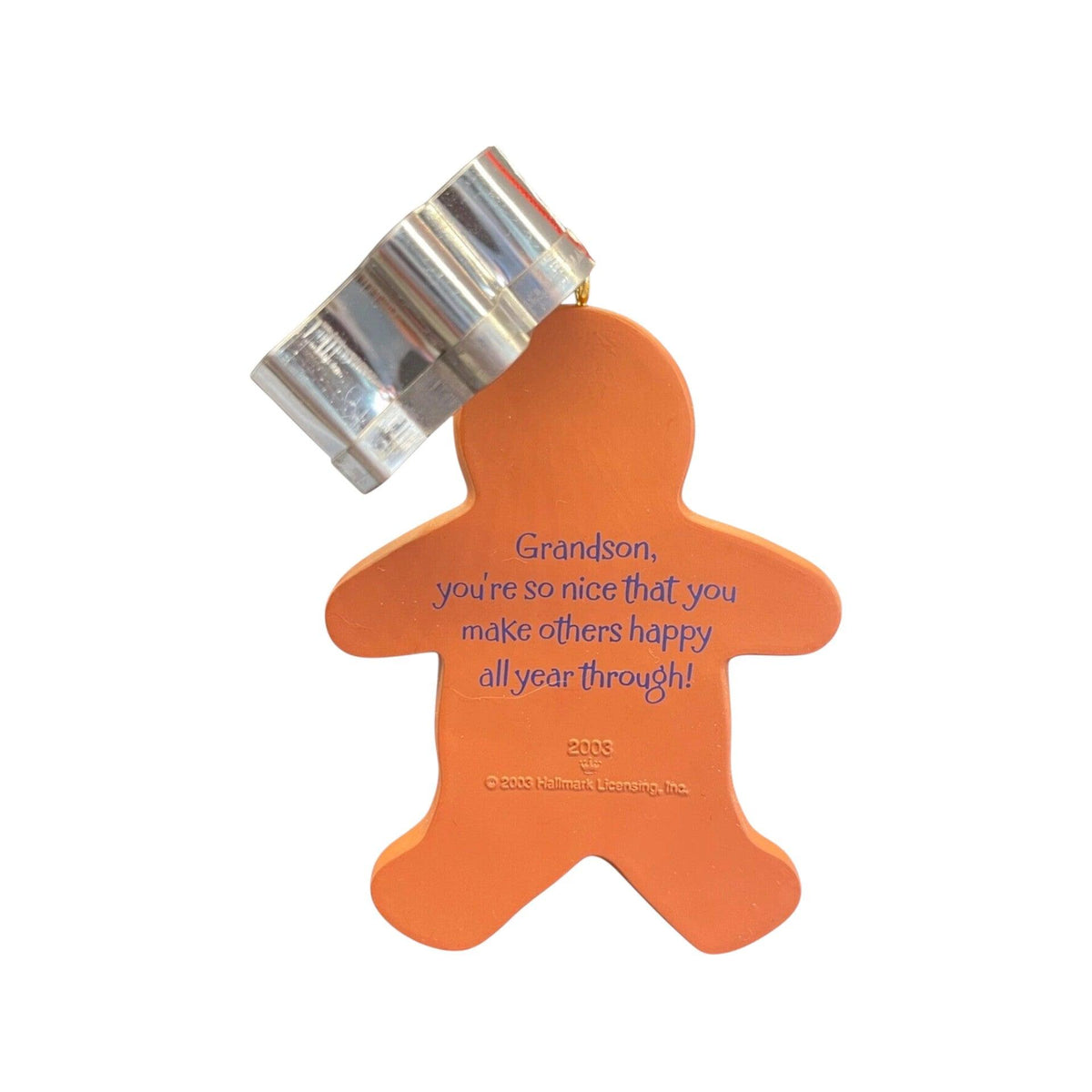 2003 GrandSon Hallmark Ornament (GrandSon) QXG8909 Image3