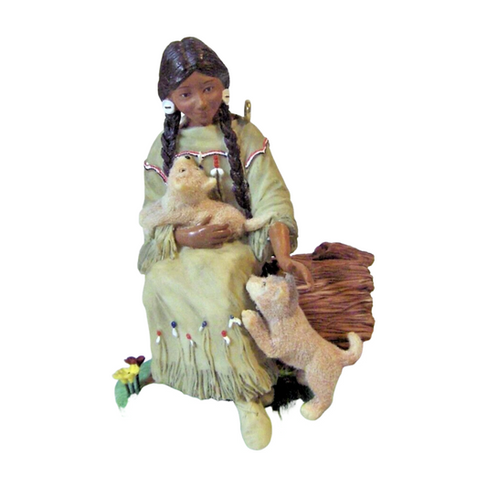 2003 Hallmark Ornament (1764) Kaya An American Girl Hallmark Ornament (The American Girls Collection) QAC6414 Image1