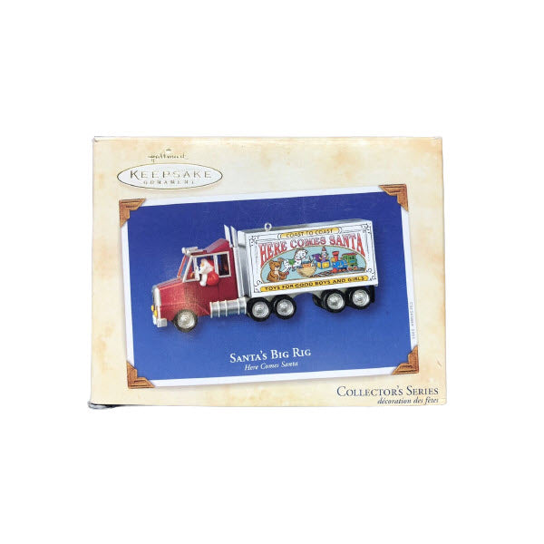 2003 Hallmark Santa's Big Rig Hallmark Ornament (Here Comes Santa) QX8167