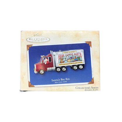 2003 Hallmark Santa's Big Rig Hallmark Ornament (Here Comes Santa) QX8167