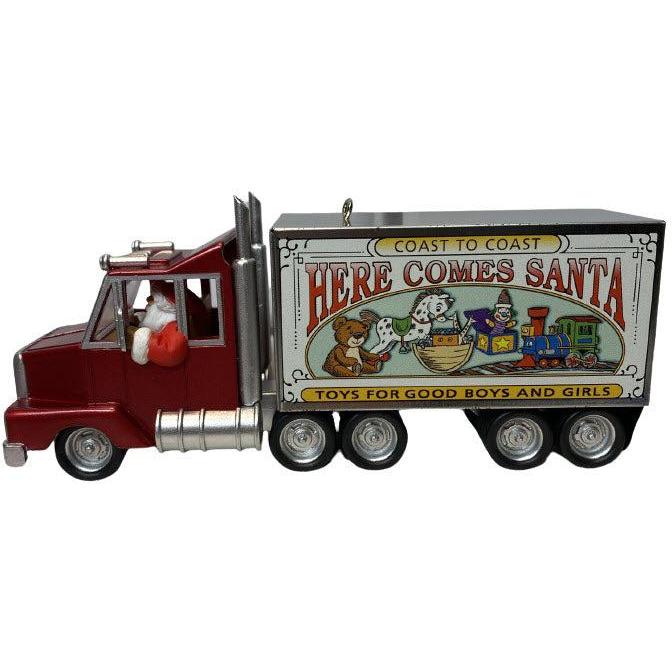 2003 Hallmark Santa's Big Rig Hallmark Ornament (Here Comes Santa) QX8167