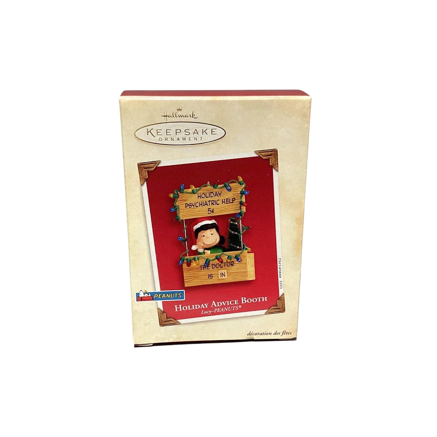 2003 Holiday Advice Booth Lucy (Peanuts)