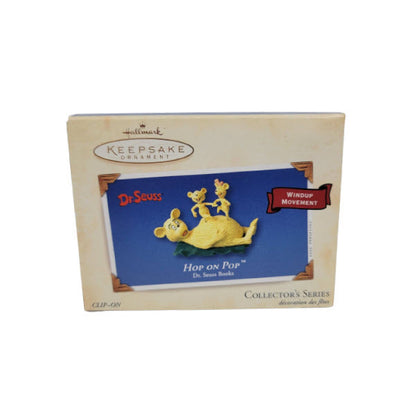 2003 Hop on Pop Hallmark Ornament (Dr. Seuss Books) QX8179