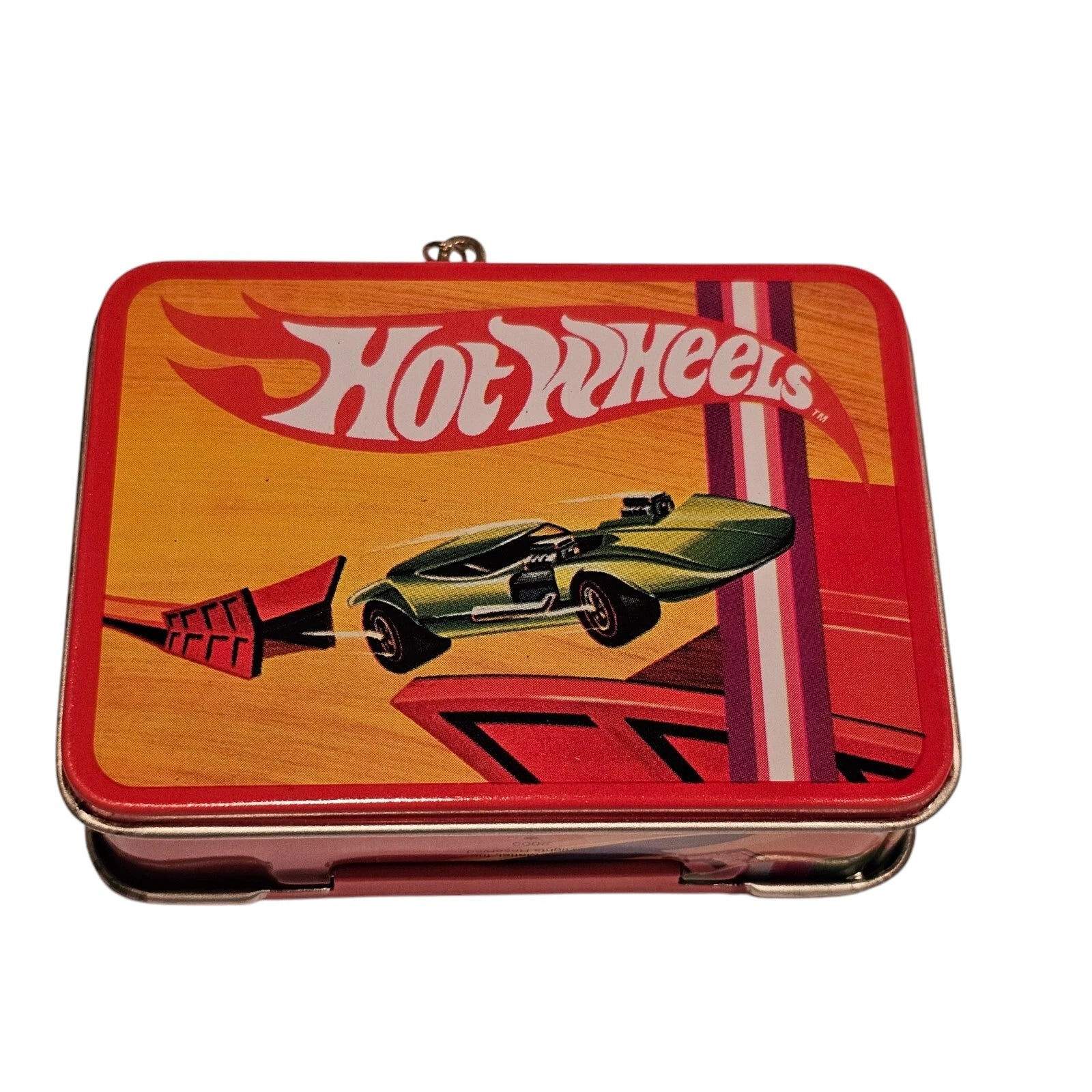 2003 Hot Wheels Lunch Box Set Hallmark Ornament (Hot Wheels) QXI8427