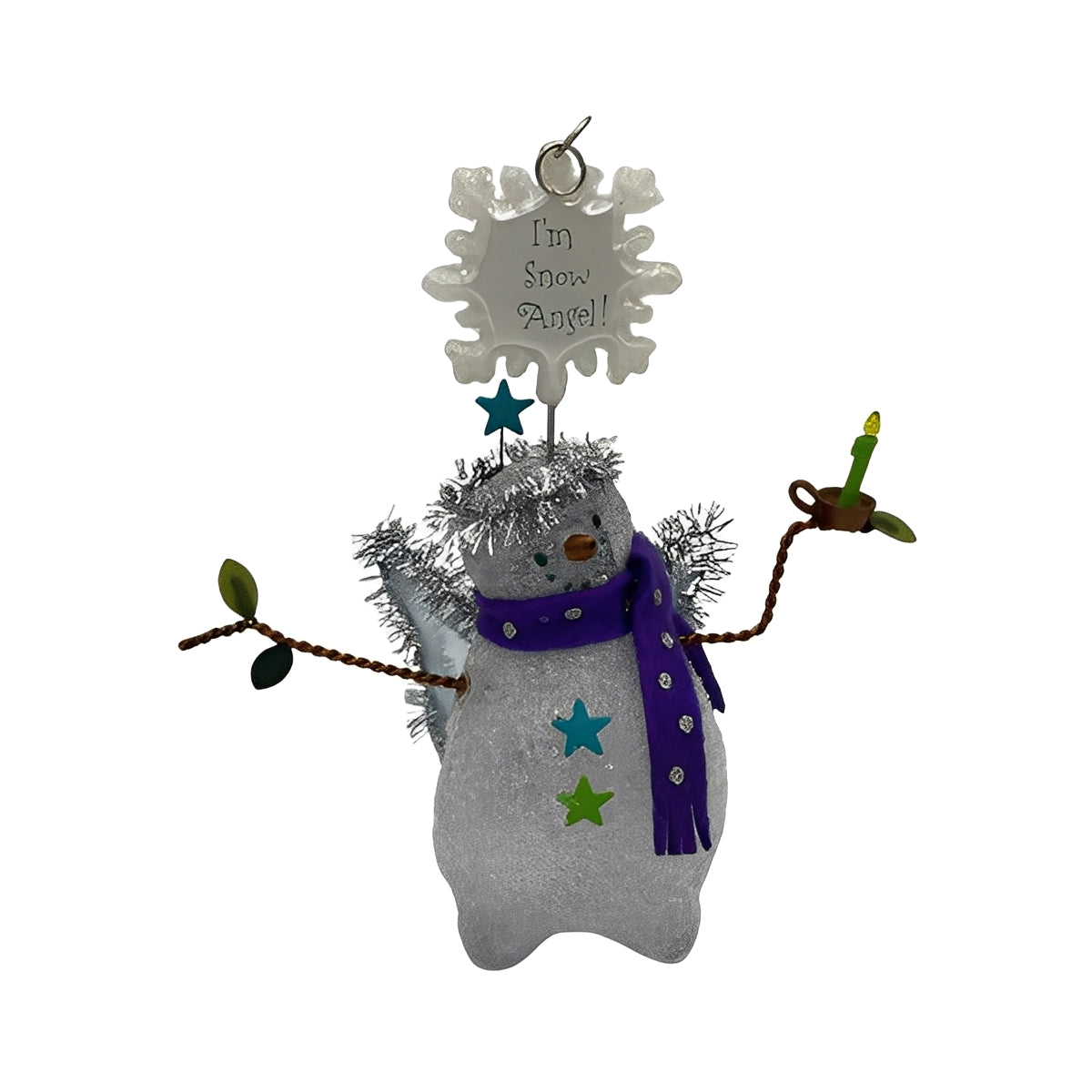 2003 I'm Snow Angel! Hallmark Ornament (Snowman's Land) QP1109