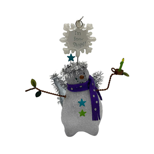 2003 I'm Snow Angel! Hallmark Ornament (Snowman's Land) QP1109