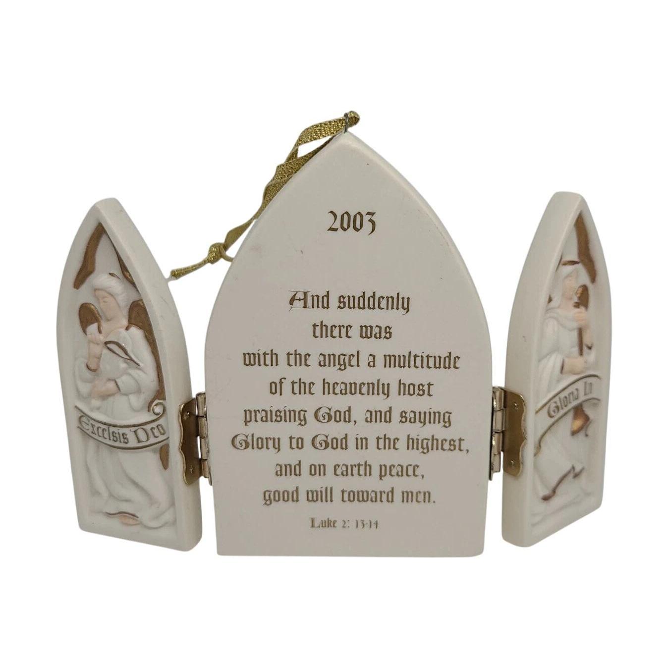 2003 In Excelsis Deo Hallmark Ornament (Church) QXG2427 Image3