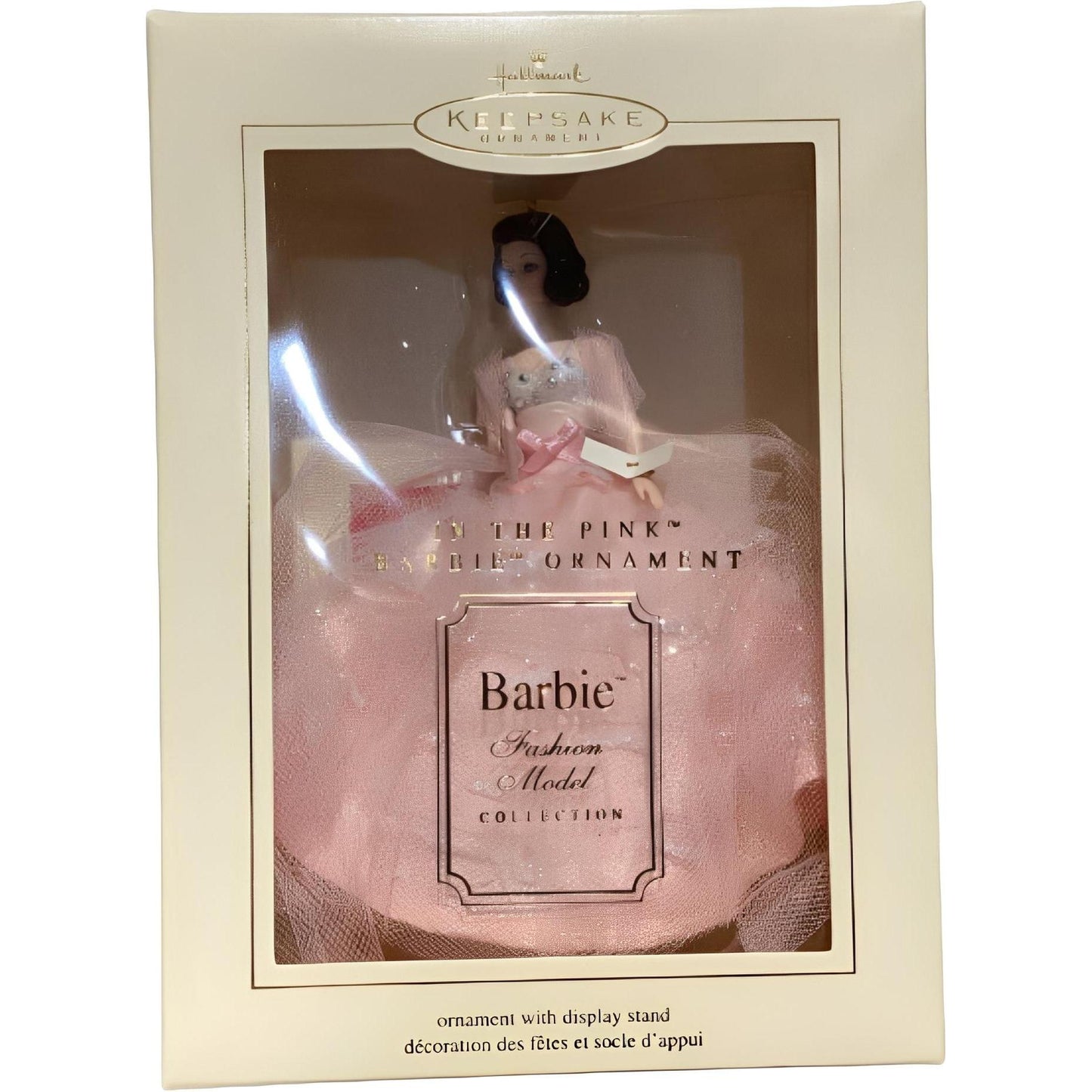 2003 In the Pink Barbie Hallmark Ornament (Barbie) QXI8439