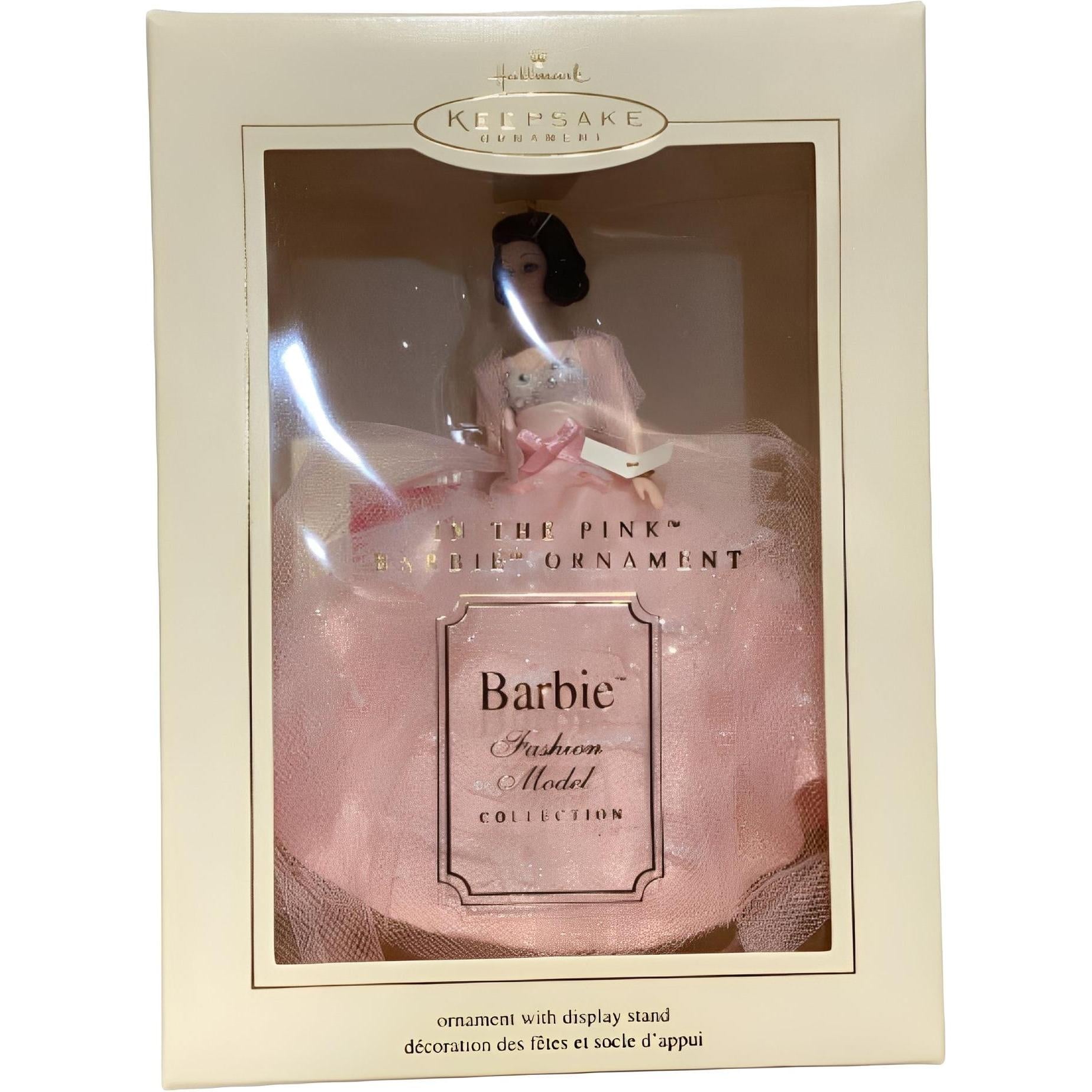 2003 In the Pink Barbie Hallmark Ornament (Barbie) QXI8439