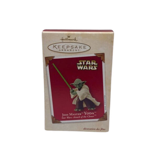 2003 Jedi Master Yoda Hallmark Ornament (Star Wars) QXI8337