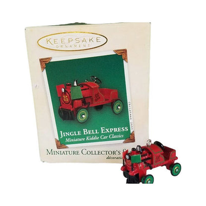 2003 Jingle Bell Express Hallmark Ornament (Miniature Kiddie Car Classics) QXM4867