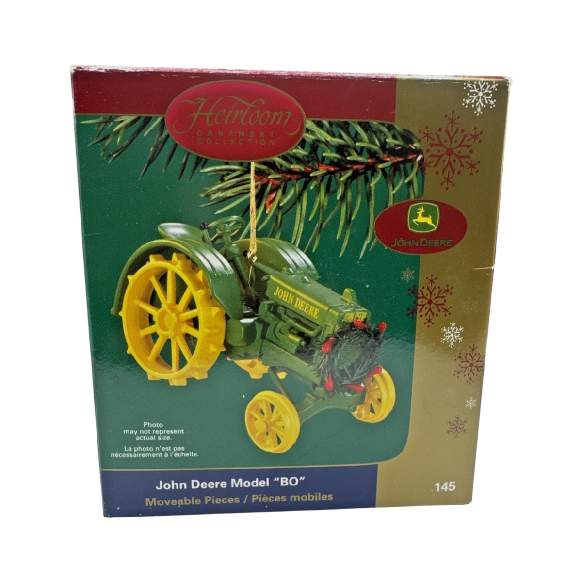 2003 John Deere Model “BO” (John Deere) Carlton Cards Heirloom Ornament CXOR-145P Image2