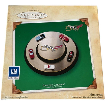2003 Join the Caravan! Hallmark Ornament (Corvette's 50th Anniversary) QXM4977
