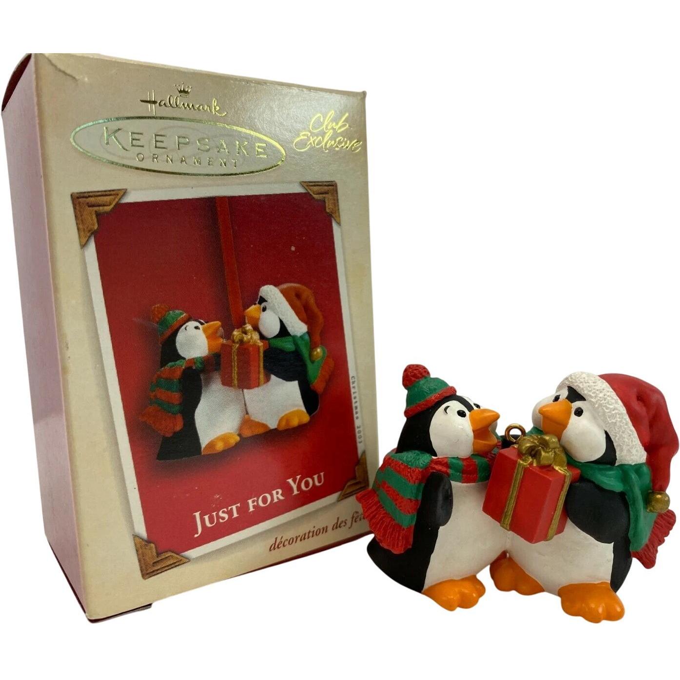 2003 Just for You Hallmark Ornament (Penguin Pal) QXC4567