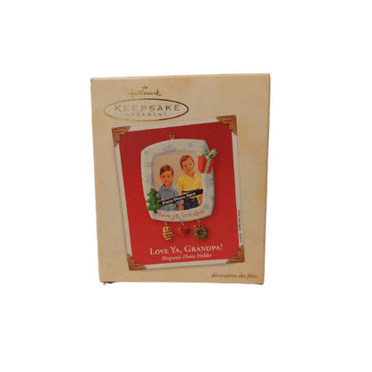 2003 Love Ya, Grandpa! Hallmark Ornament (Photo Holder) QXG8919