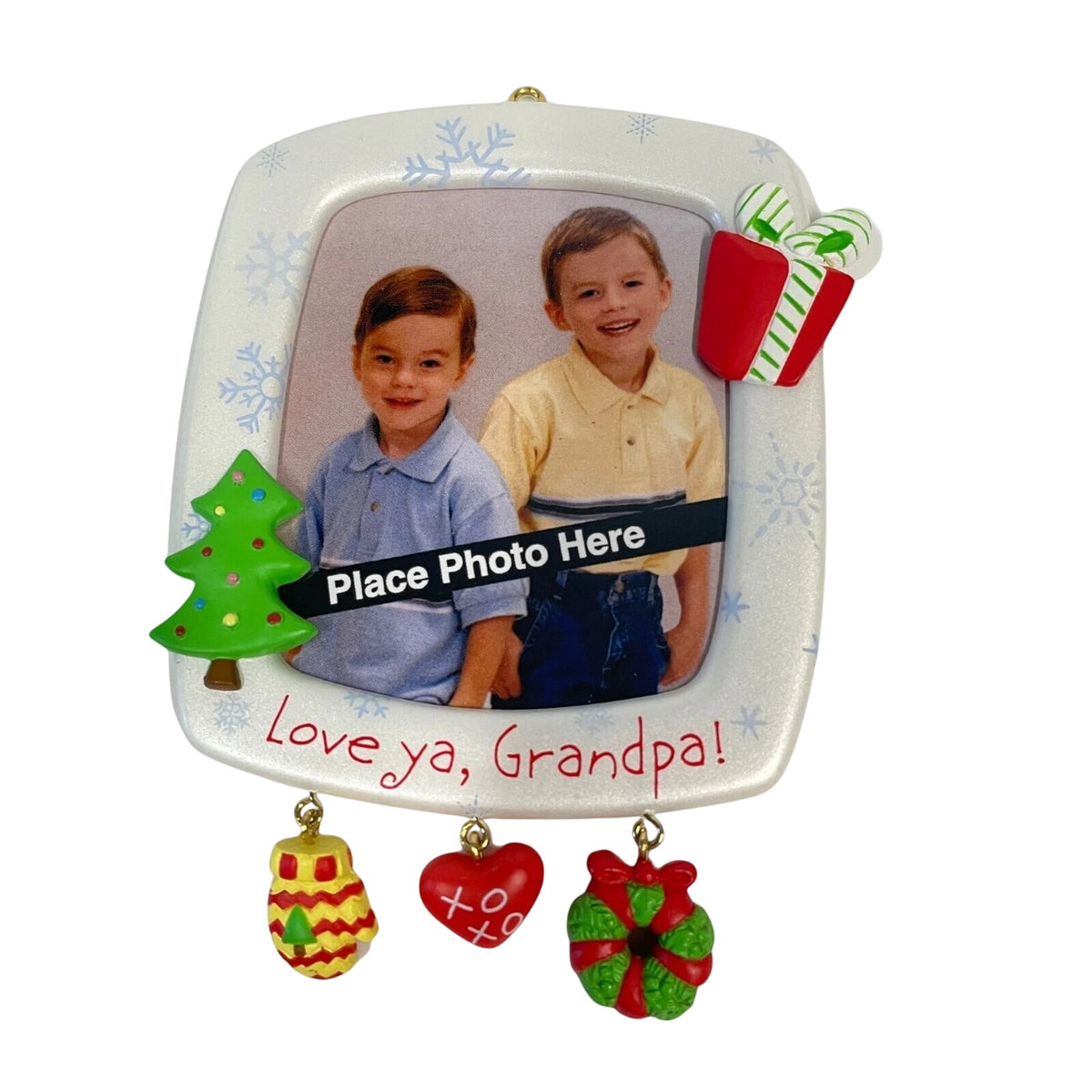 2003 Love Ya, Grandpa! Hallmark Ornament (Photo Holder) QXG8919 Image1