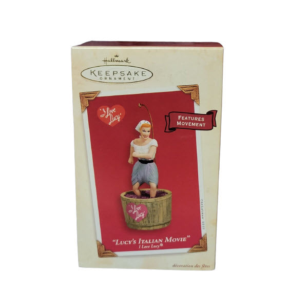 2003 Lucy's Italian Movie Hallmark Ornament (I Love Lucy) QXI8387