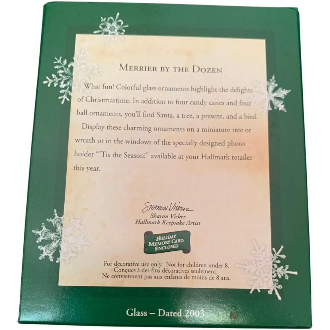 2003 Merrier by the Dozen Hallmark Ornament (Candy) QXM5049