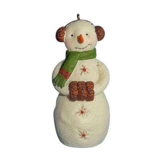 2003 Merriweather Hallmark Ornament (Snowman) WD2875 Image1
