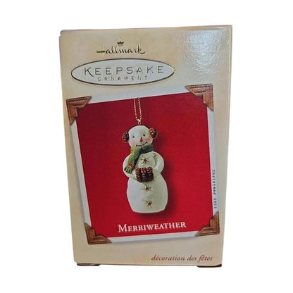 2003 Merriweather Hallmark Ornament (Snowman) WD2875 Image2