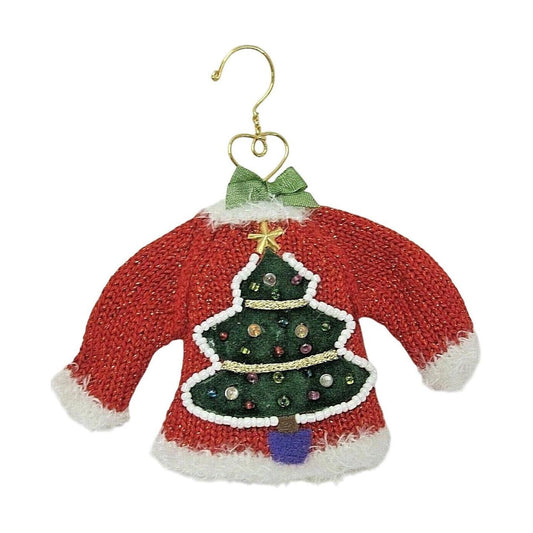 2003 Merry Glitzmas! Hallmark Ornament (Sweater) QXL7537 Image1