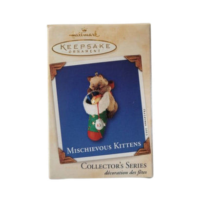 2003 Mischievous Kittens Hallmark Ornament (Mischievous Kittens) QX8109