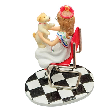 2003 Molly, An American Girl Hallmark Ornament (The American Girls Collection) QAC6418