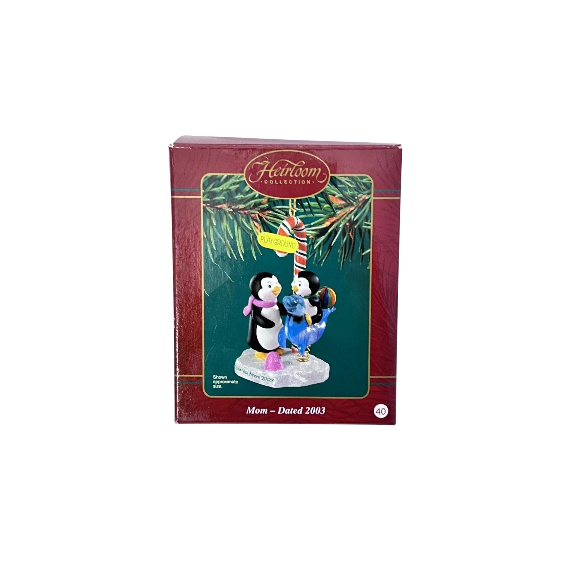 2003 Mom Carlton Cards Ornaments (Penguins) CXOR-034J Image2