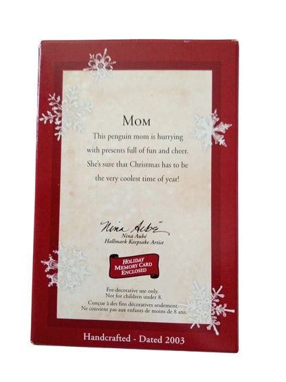 2003 Mom Hallmark Ornament (Penguin) QXG8887 Image6