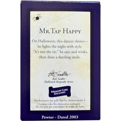 2003 Mr. Tap Happy Hallmark Ornament (Halloween) QFO6017