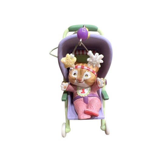 2003 My First Christmas Child's Age Collection Hallmark Ornament (Child's Age Collection) QXG8697 Image1
