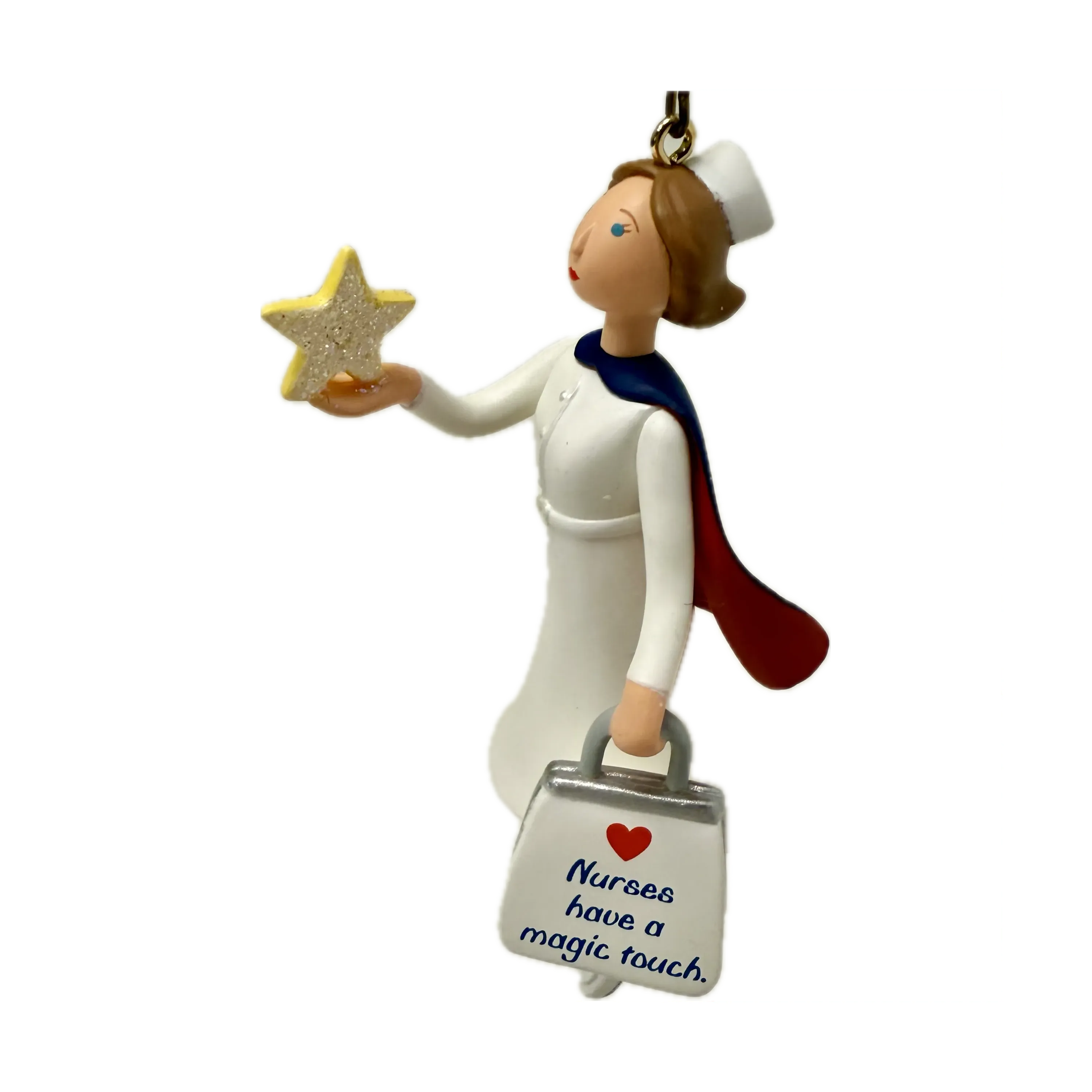 2003 Nurse With A Magic Touch Hallmark Ornament (Nurse) QXG8567 ...