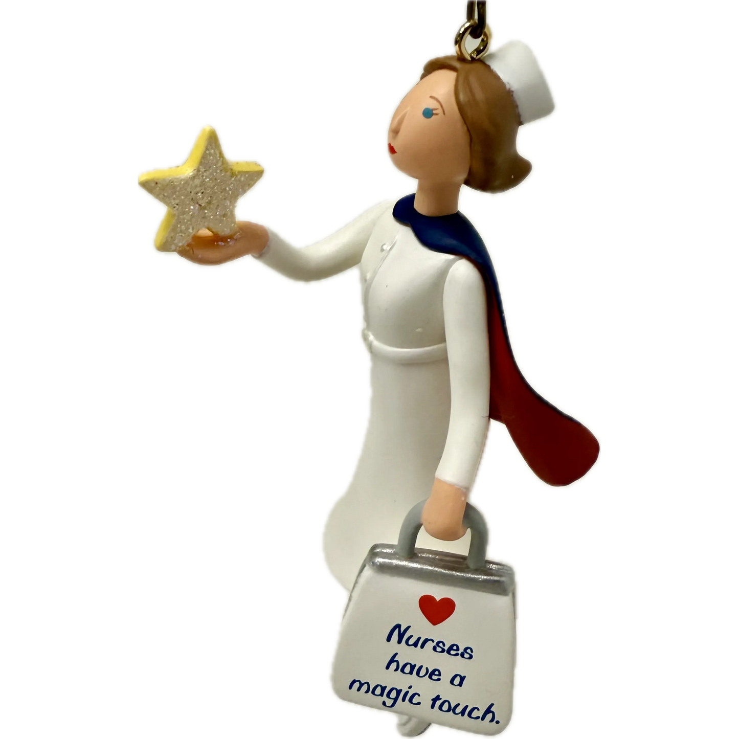 2003 Nurse With A Magic Touch Hallmark Ornament (Nurse) QXG8567