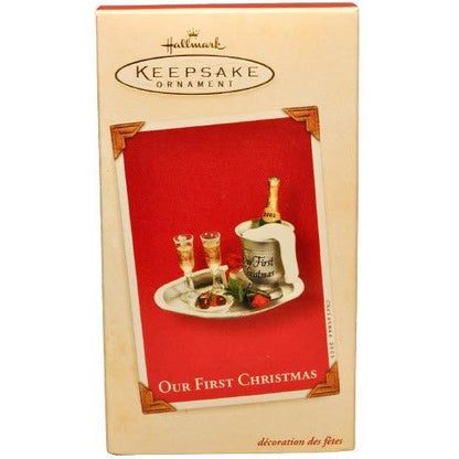 2003 Our First Christmas Hallmark Ornament (Eat & Drink) QXG8877