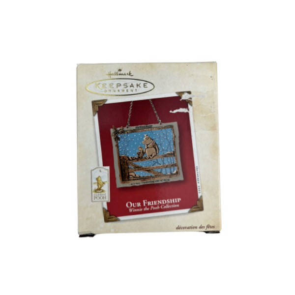 2003 Our Friendship Hallmark Ornament (Winnie the Pooh) QXD5067